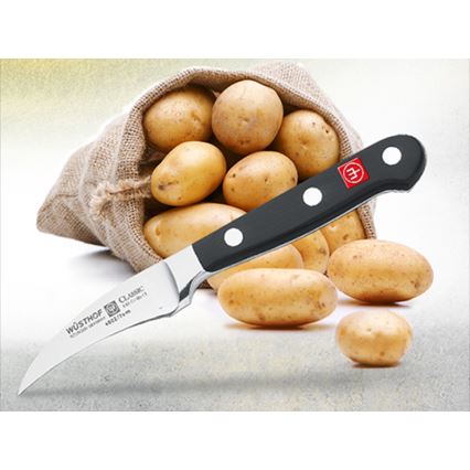 Wüsthof - Couteau de cuisine pour éplucher CLASSIC 7 cm noir