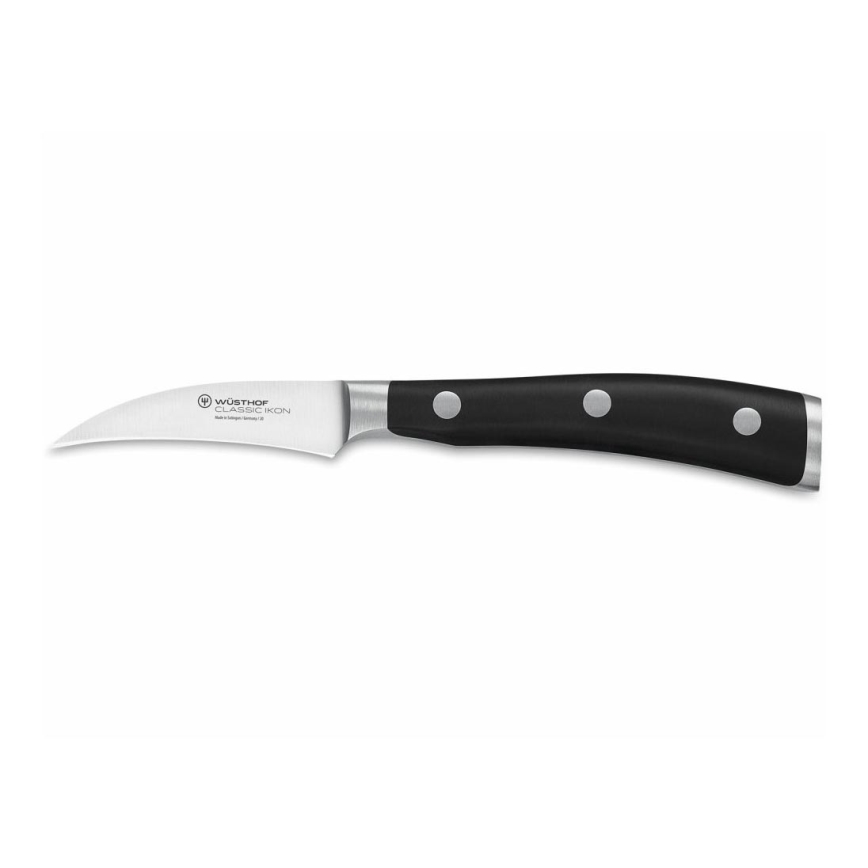 Wüsthof - Couteau de cuisine pour légumes CLASSIC IKON 7 cm noir