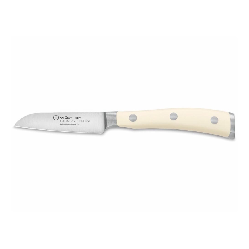 Wüsthof - Couteau de cuisine pour légumes CLASSIC IKON 8 cm crème