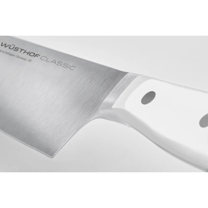 Wüsthof - Couteau santoku CLASSIC 14 cm blanc