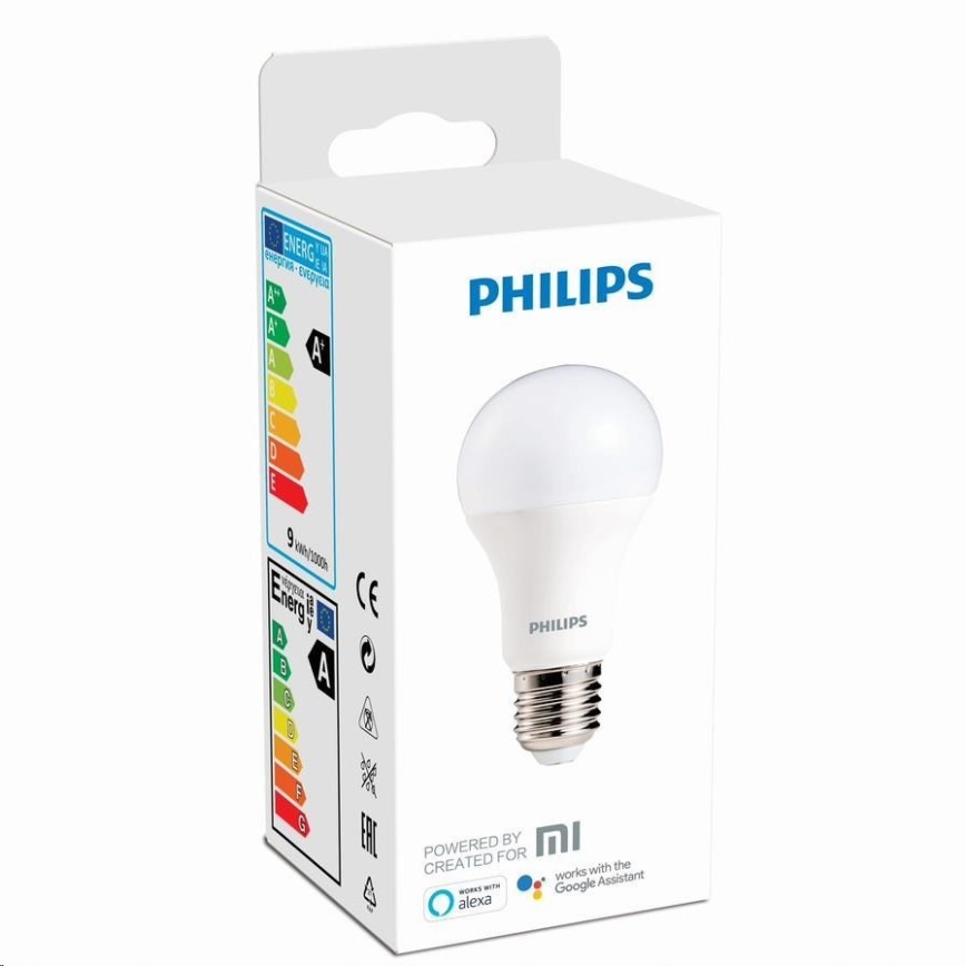 Xiaomi - Ampoule à intensité variable LED Philips E27/9W/230V 2700K Wi-Fi