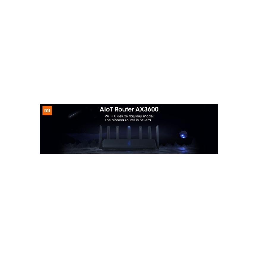 Xiaomi Mi Routeur Wi-Fi AIoT AX3600 noir