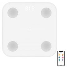 Xiaomi - Pèse-personne intelligent avec Bluetooth 4xAAA