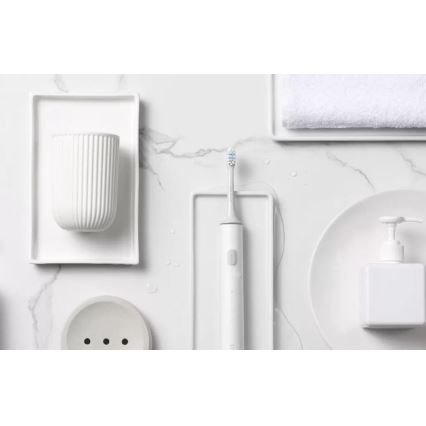 Xiaomi - Smart brosse à dents électrique T500 Bluetooth IPX7 blanche