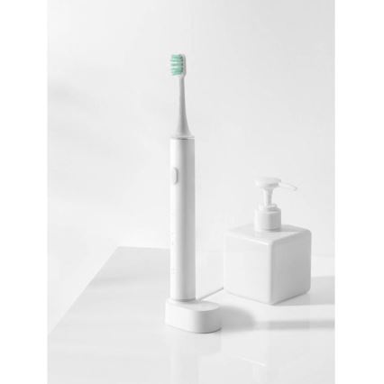 Xiaomi - Smart brosse à dents électrique T500 Bluetooth IPX7 blanche