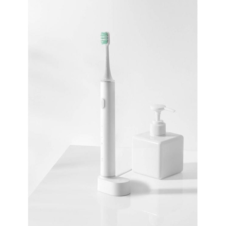 Xiaomi - Smart brosse à dents électrique T500 Bluetooth IPX7 blanche