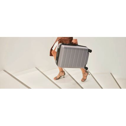Xiaomi - Valise de voyage à roulettes 38 l grise