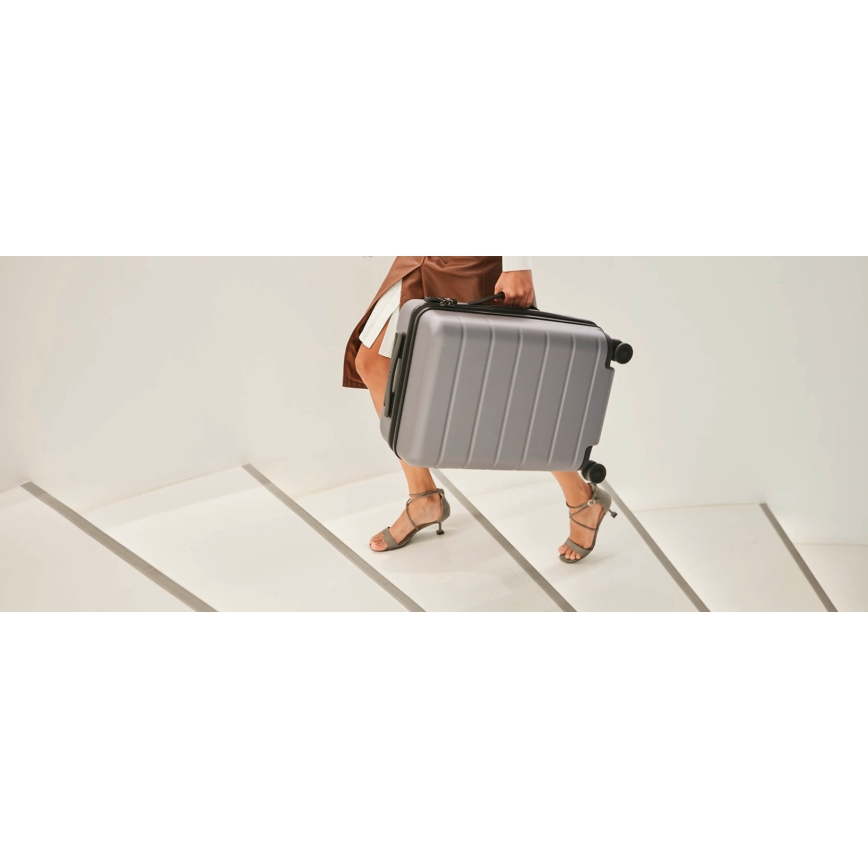 Xiaomi - Valise de voyage à roulettes 38 l grise