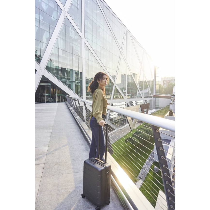 Xiaomi - Valise de voyage à roulettes 38 l grise