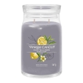 Yankee Candle - Bougie parfumée BLACK TEA & LEMON grande 567 g 60-90 heures