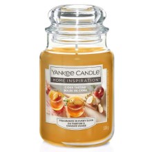 Yankee Candle - Bougie parfumée CIDER TASTING grand 538g 110-150 heures