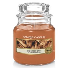 Yankee Candle - Bougie parfumée CINNAMON STICK petite 104g 20-30 heures