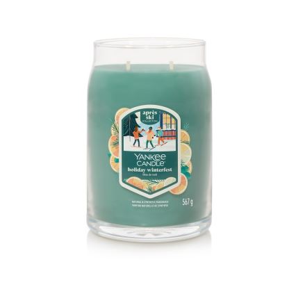 Yankee Candle - Bougie parfumée HOLIDAY WINTERFEST grande 567 g 60-90 heures