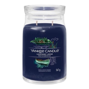 Yankee Candle - Bougie parfumée LAKEFRONT LODGE grande 567 g 60-90 h