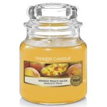 Yankee Candle - Bougie parfumée MANGO PEACH SALSA petit 104g 20-30 heures