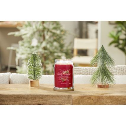 Yankee Candle - bougie parfumée SPARKLING CINNAMON grande 567g 60-90 h