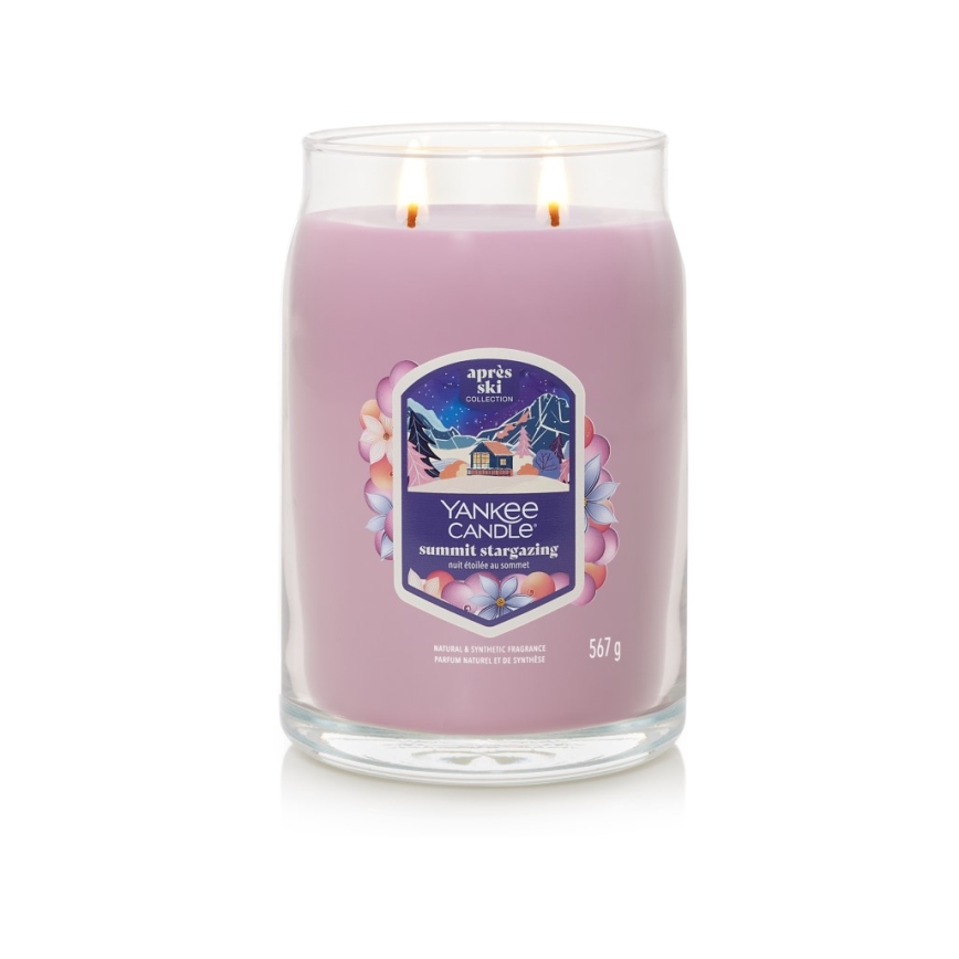Yankee Candle - Bougie parfumée SUMMIT STARGAZING grande 567g 60-90 h