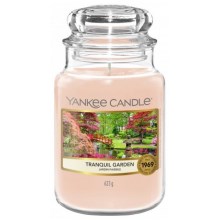 Yankee Candle - Bougie parfumée TRANQUIL GARDEN grand 623g 110-150 heures