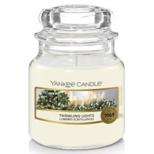 Yankee Candle - Bougie parfumée TWINKLING LIGHTS petit 104g 20-30 heures
