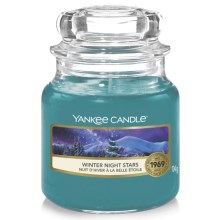 Yankee Candle - Bougie parfumée WINTER NIGHT STARS petit 104g 20-30 heures