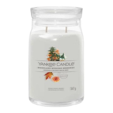 Yankee Candle - Bougie parfumée WOODLAND WEEKEND MEMORIES grande 567 g 60-90 heures
