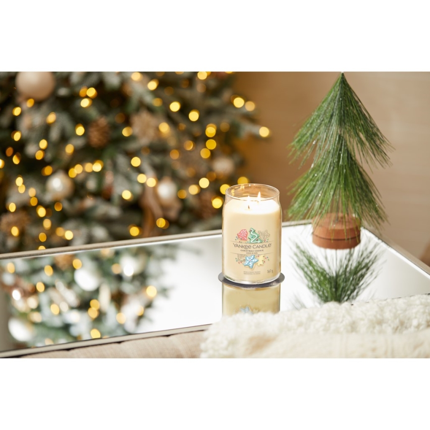 Yankee Candle - Grande bougie parfumée CHRISTMAS COOKIE 567 g 60-90 h