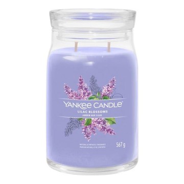 Yankee Candle - grande bougie parfumée LILAC BLOSSOMS 567 g 60-90 h.