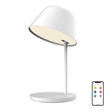 Yeelight - Lampe de table à intensité variable avec chargeur sans fil Staria bedside lamp pro LED STARIA LED/20W/230V Wi-Fi