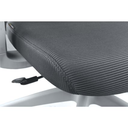 Yenkee - Chaise de bureau noire/grise