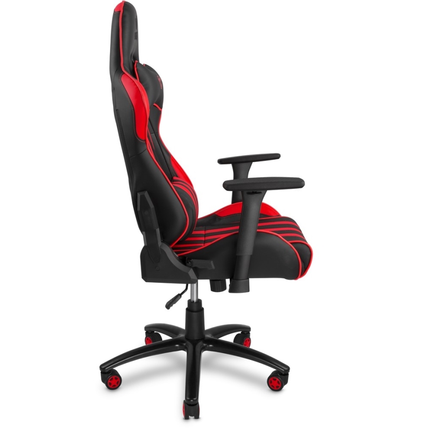 Yenkee - Chaise gaming noir/rouge