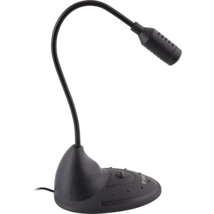 Yenkee - Micro de table pour PC 1,5V noir
