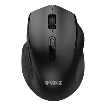 Yenkee - Souris sans fil 800/1200/1600 DPI 1xAA noire