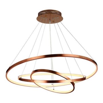 Zambelis 180031 - Suspension filaire LED/135W/230V cuivre