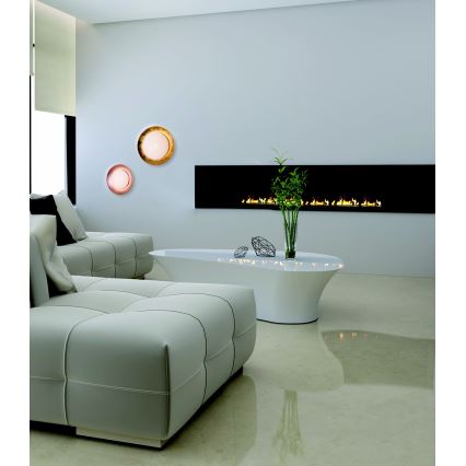 Zambelis 1959 - Plafonnier LED LED/28W/230V diam. 50 cm cuivre