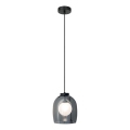 Zambelis 22051 - Suspension sur câble 1xG9/5W/230V Ø 18 cm noire