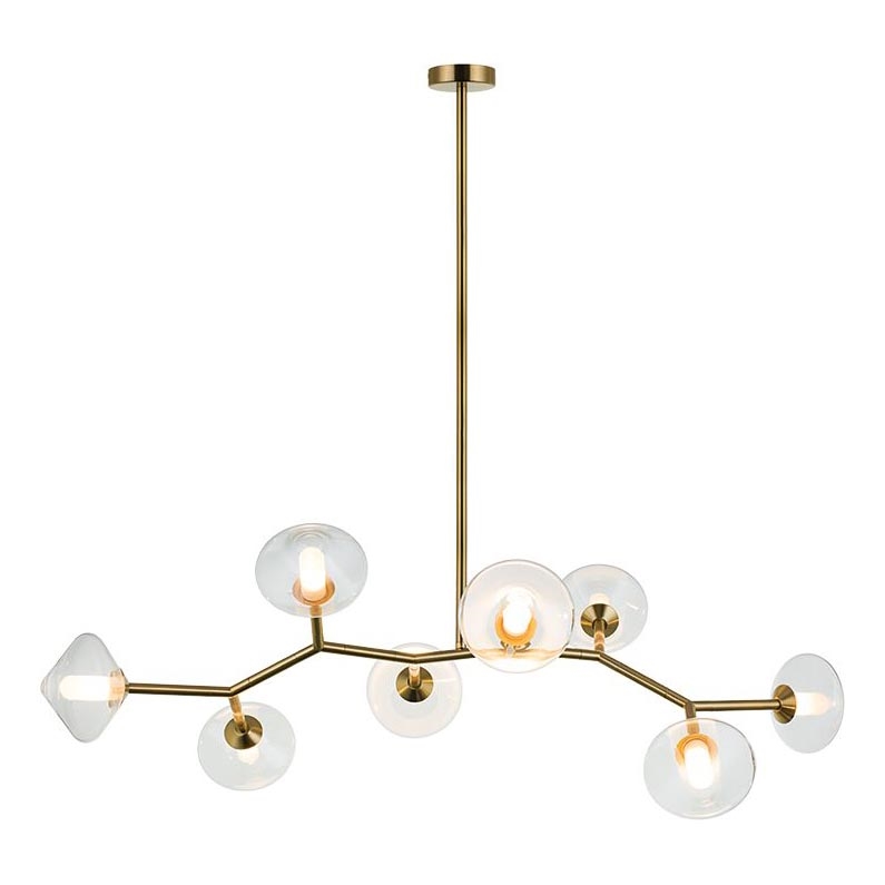 Zambelis 23023 - Suspension-barre 8xG9/5W/230V doré