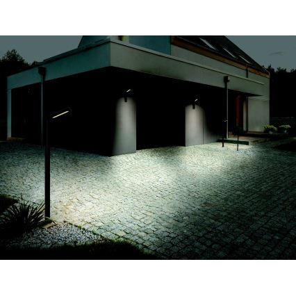 Zambelis E206 - Lampe LED extérieure LED/10W/230V IP54 anthracite