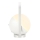 Zambelis E234 - Lampe à intensité variable extérieure LED/1,5W/3,7V 2600 mAh IP44 blanc