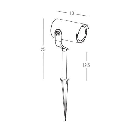 Zambelis E284 - Lampadaire d