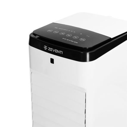 ZEVENTI - Rafraîchisseur d'air ARCTIC 60W/230V noir/blanc + télécommande