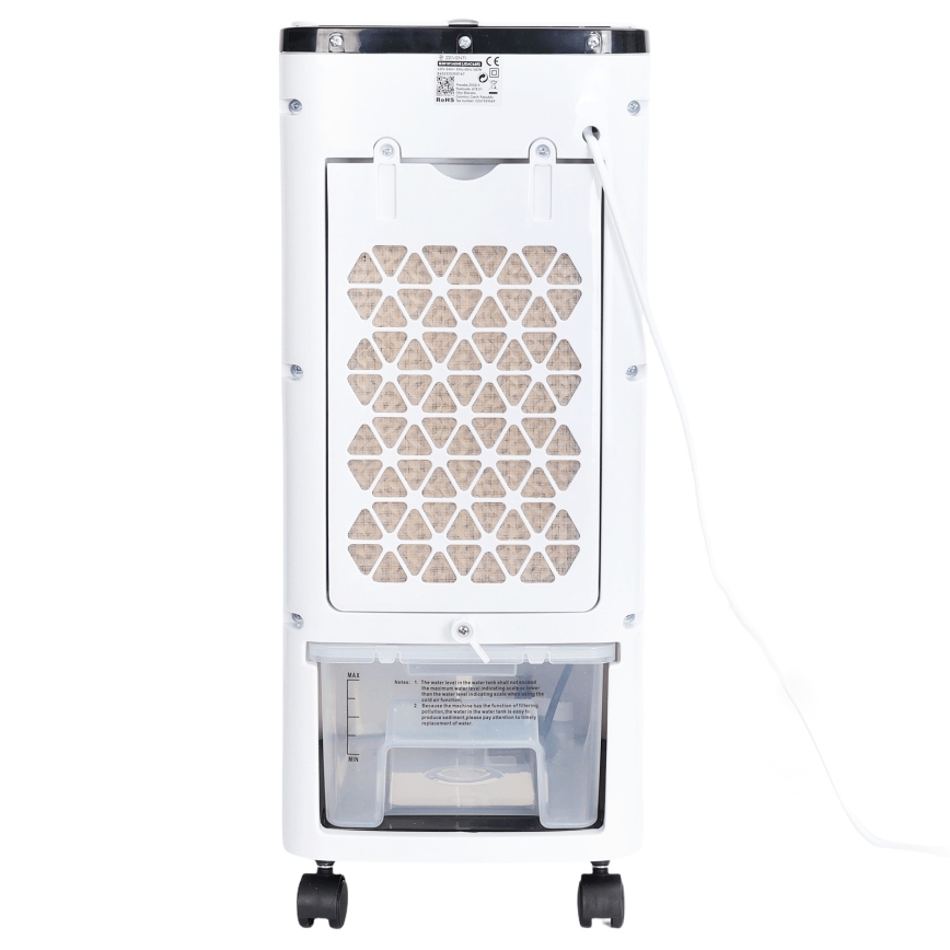 ZEVENTI - Rafraîchisseur d'air ARCTIC 60W/230V noir/blanc + télécommande