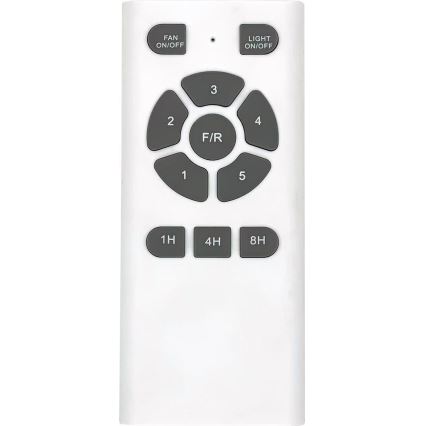 ZEVENTI - Ventilateur de plafond BARROSA LED/18W/230V 3000/4000/6000K Wi-Fi Tuya blanc + Télécommande