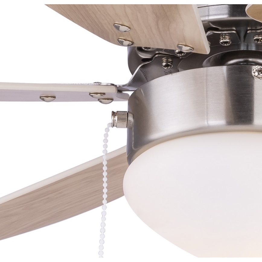 ZEVENTI - Ventilateur de plafond FAMARA 1xE14/60W/230V beige
