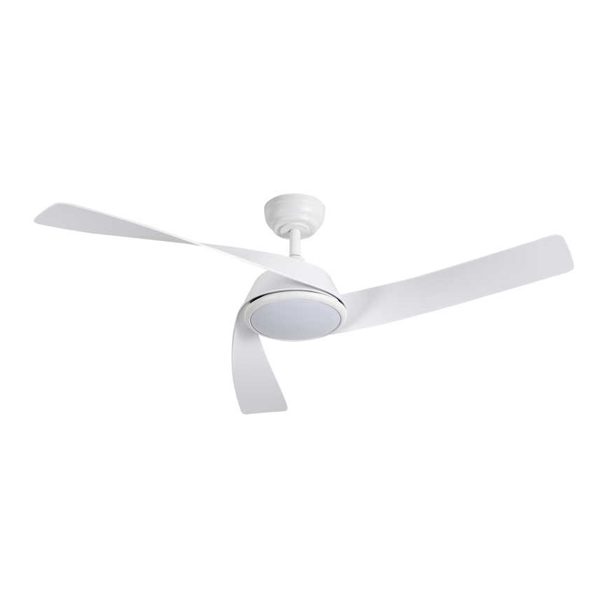 ZEVENTI - Ventilateur de plafond LED dimmable AERYS LED/24W/230V 3000/4000/6000K Wi-Fi Tuya blanc + télécommande