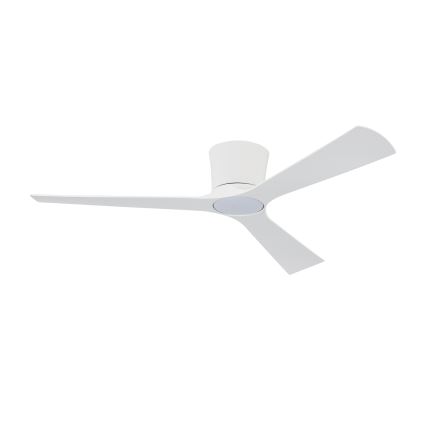 ZEVENTI - Ventilateur de plafond LED à intensité variable AUREX LED/24W/230V 3000/4000/6000K Wi-Fi Tuya blanc + télécommande