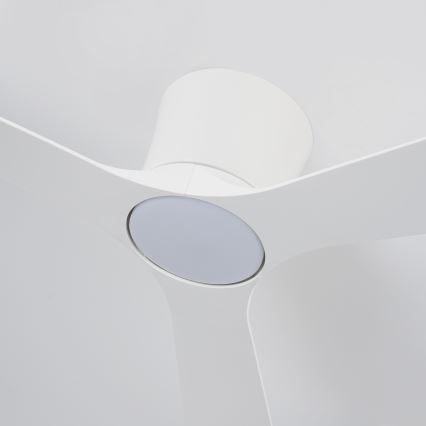 ZEVENTI - Ventilateur de plafond LED à intensité variable AUREX LED/24W/230V 3000/4000/6000K Wi-Fi Tuya blanc + télécommande