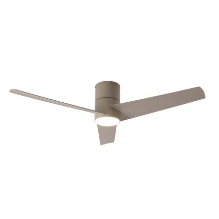 ZEVENTI - Ventilateur de plafond LED BARROSA LED/18W/230V 3000/4000/6000K Wi-Fi Tuya beige + télécommande