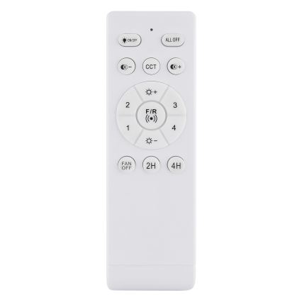 ZEVENTI - Ventilateur de plafond LED dimmable MUNDAKA LED/10W/230V 3000-6500K noir + télécommande