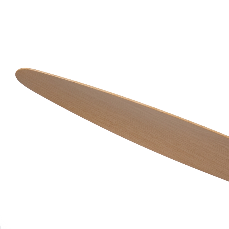 ZEVENTI - Ventilateur de plafond LED dimmable VENTORA LED/24W/230V 3000/4000/6000K Wi-Fi Tuya blanc/chêne + télécommande