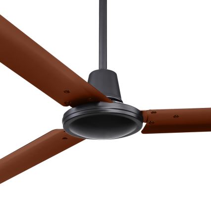 ZEVENTI - Ventilateur de plafond TOFINO marron